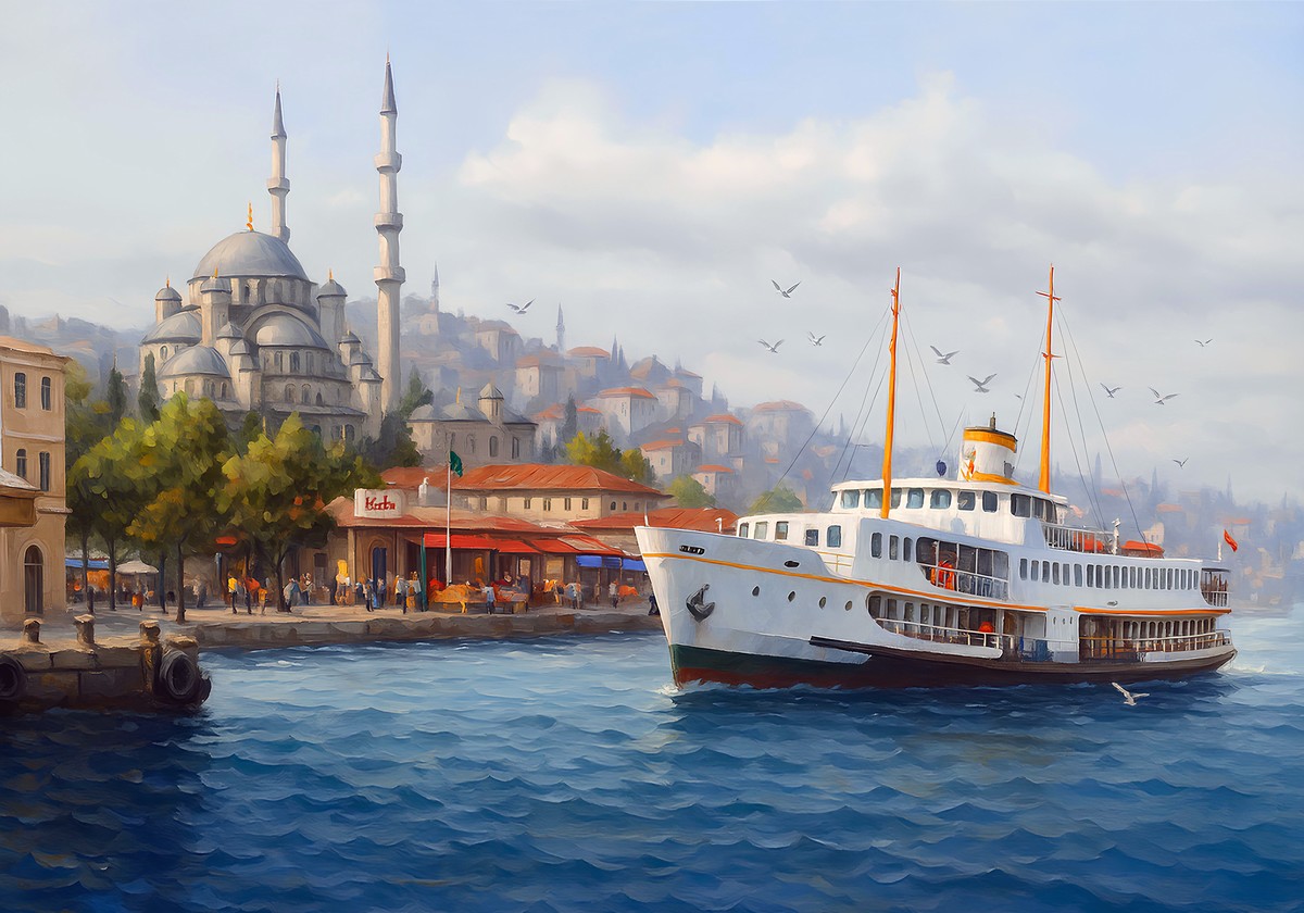 İskelede Sabah Bekleyişi